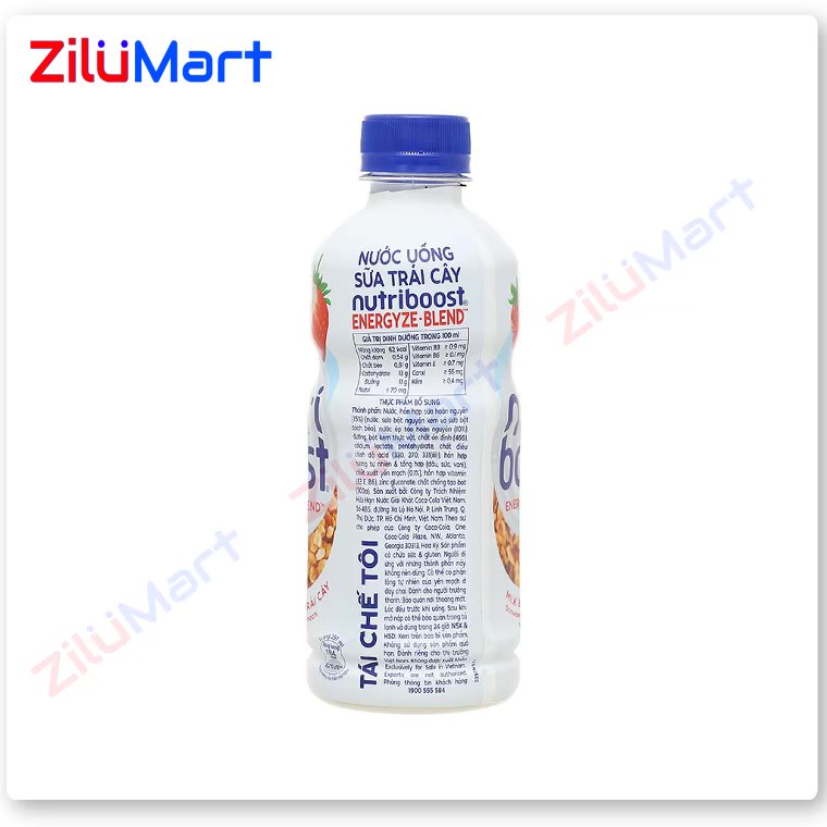 Sữa trái cây Nutriboost hương dâu  loại 297ml