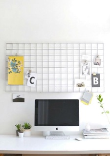 Combo 3 khung lưới và 10 móc treo