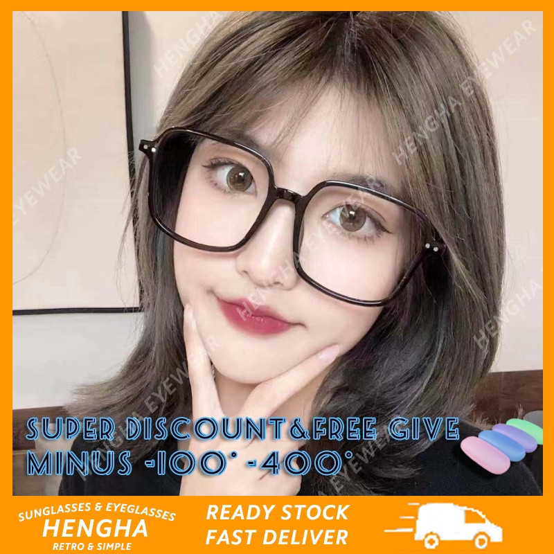 Mắt Kính Gọng Vuông Thời Trang Cho Nữ