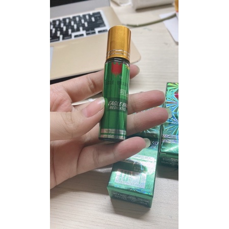 Dầu gió dầu sâm green herb oil thai land 8ml xịn xò HOT