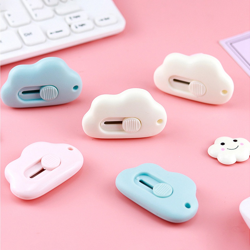 Dụng cụ cắt giấy cầm tay văn phòng phẩm hình đám mây