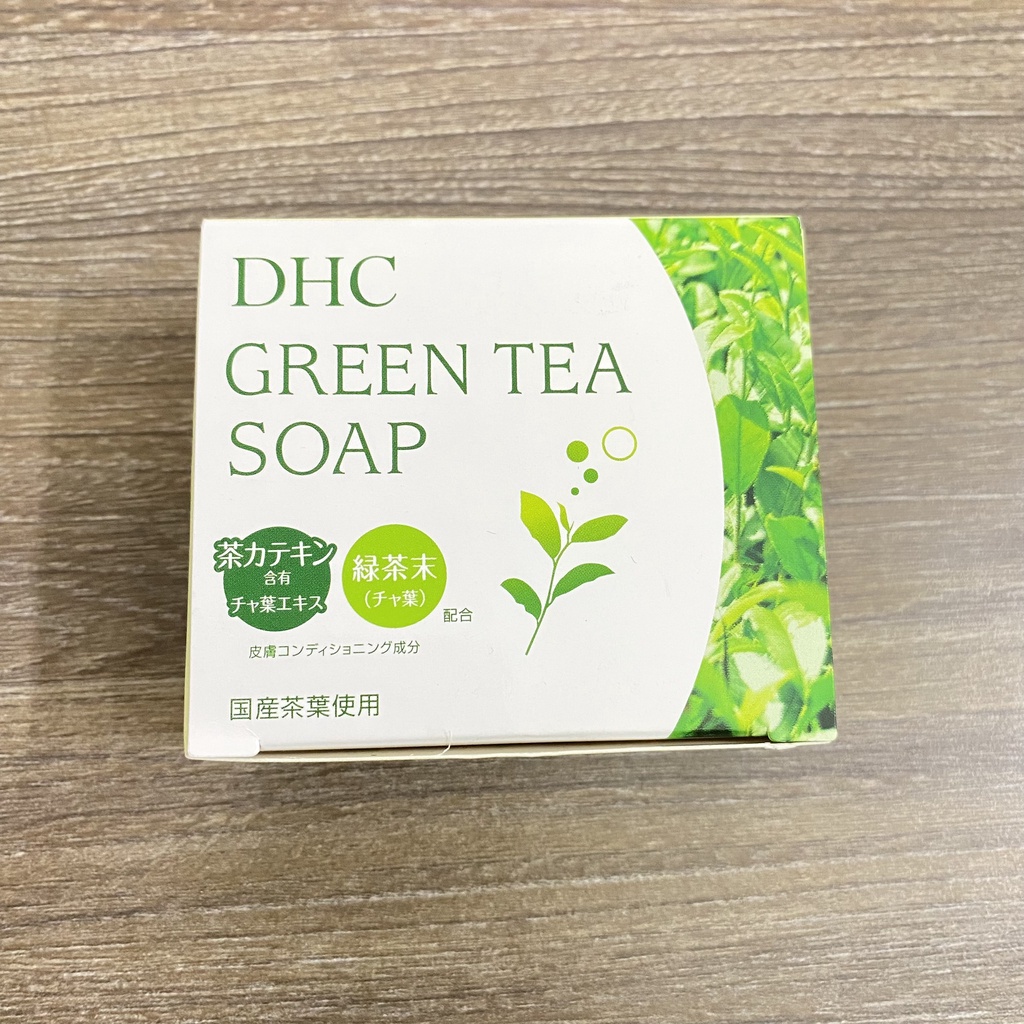 Xà phòng rửa mặt trà xanh DHC Green Tea Soap 80g