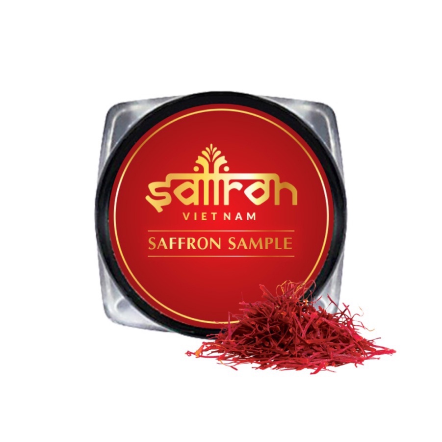 [Sample] Nhụy Hoa Nghệ Tây BAHRAMAN SAFFRON hộp 0.1Gr