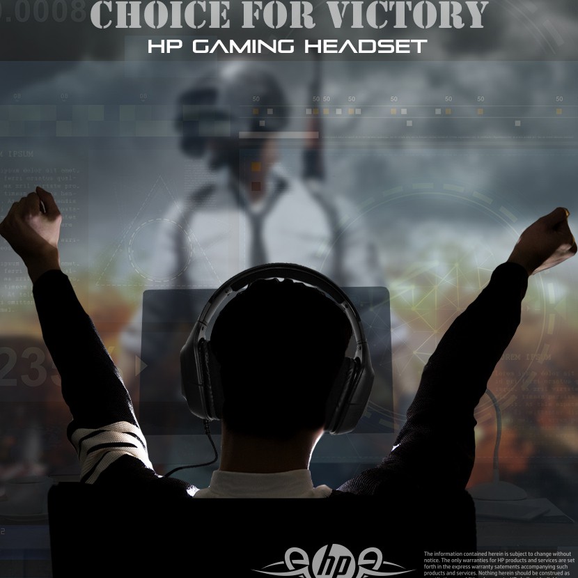 Tai nghe chụp tai HP H220S tích hợp 1 jack cắm 3.5mm cho micro và phone - kèm jack chuyển từ 1 ra 2 (Đen) | BigBuy360 - bigbuy360.vn