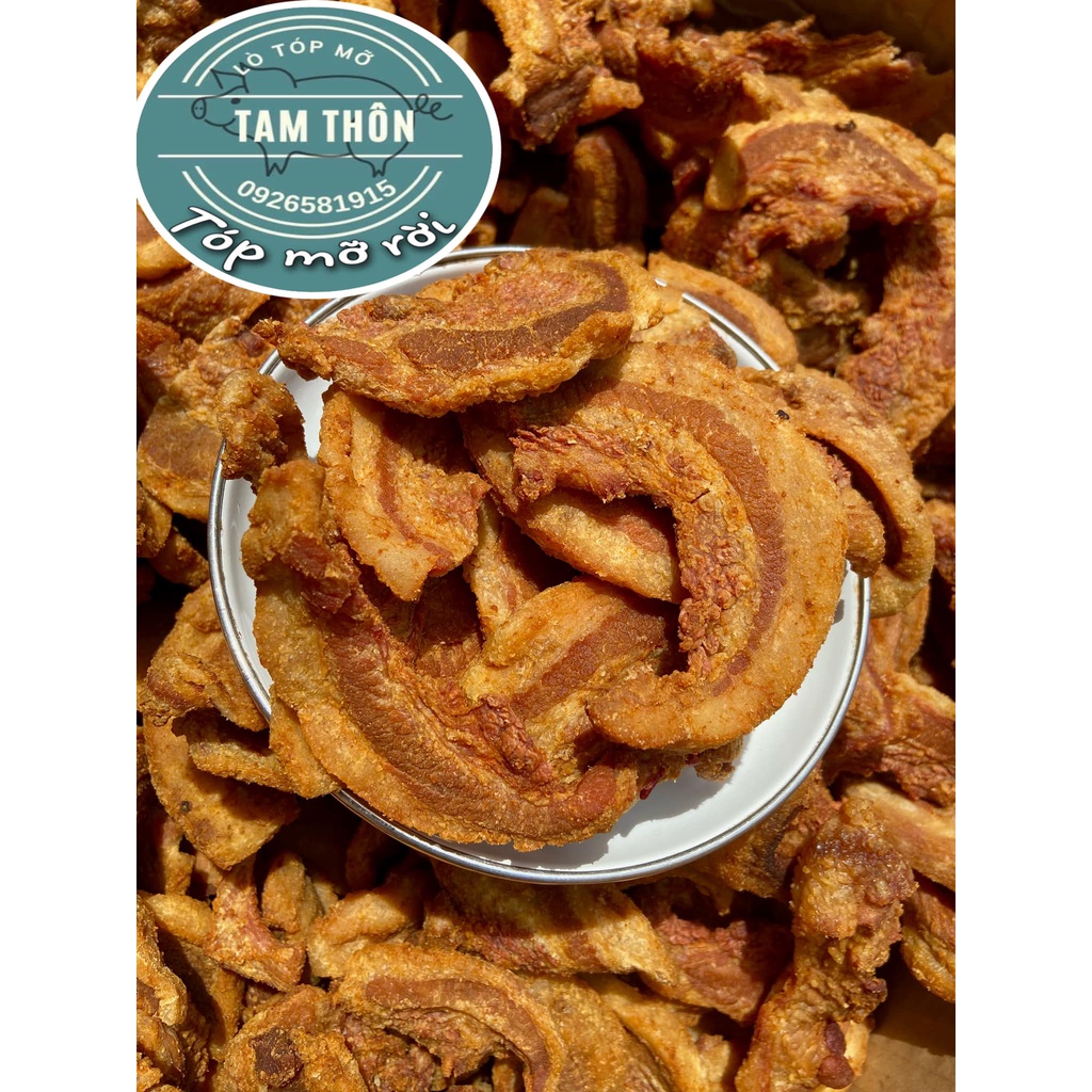 Tóp mỡ rời ( không ép thành bánh )