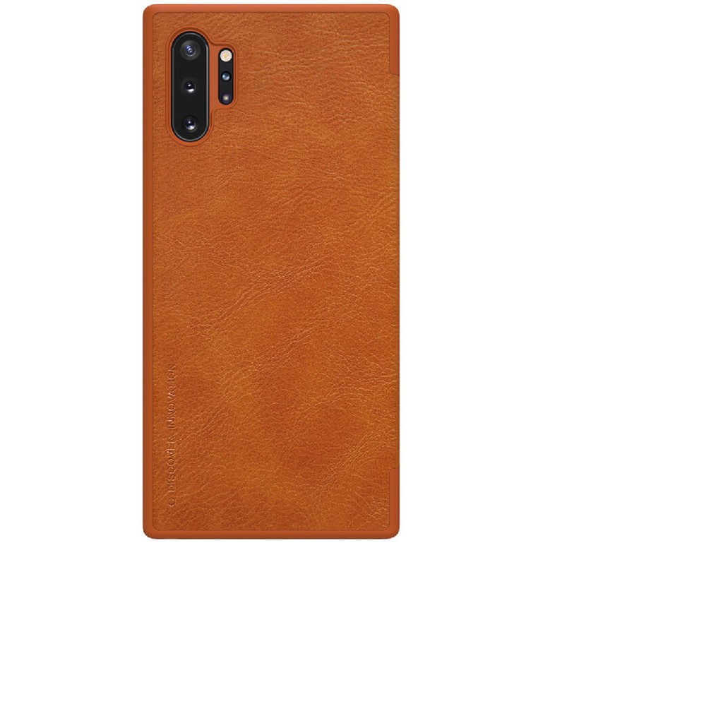 Bao da xịn Nillkin QIN cho điện thoại Samsung Galaxy Note 10 Plus