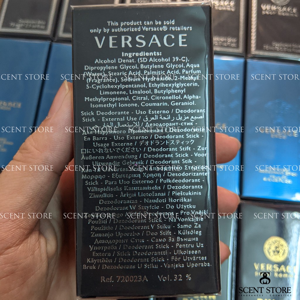 Scentstorevn - Lăn khử mùi nước hoa chính hãng Fullseal Versace Pour Homme, Eros, Dylan Blue  [75gr]