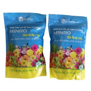 Phân bón hỗn hợp npk minro 30-9-9 loại 200g