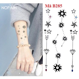Xăm dán tattoo mũi tên B285