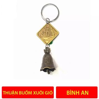 Móc khóa chuông phong thủy