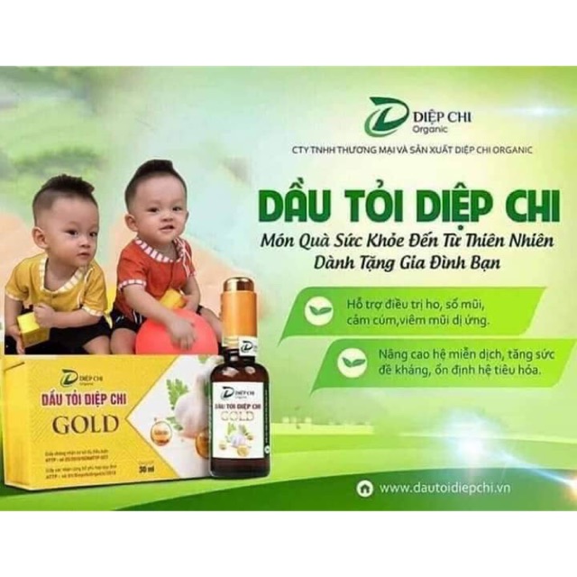 Dầu tỏi diệp chi