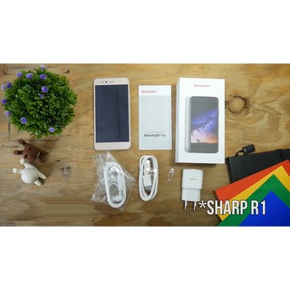 điện thoại SHARP R1S màu vàng