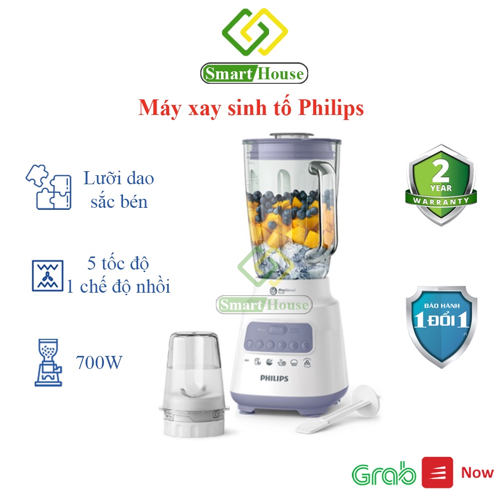 HR2222 - Máy xay sinh tố Philips HR2222/00 700 W - Hàng chính hãng - Smart House