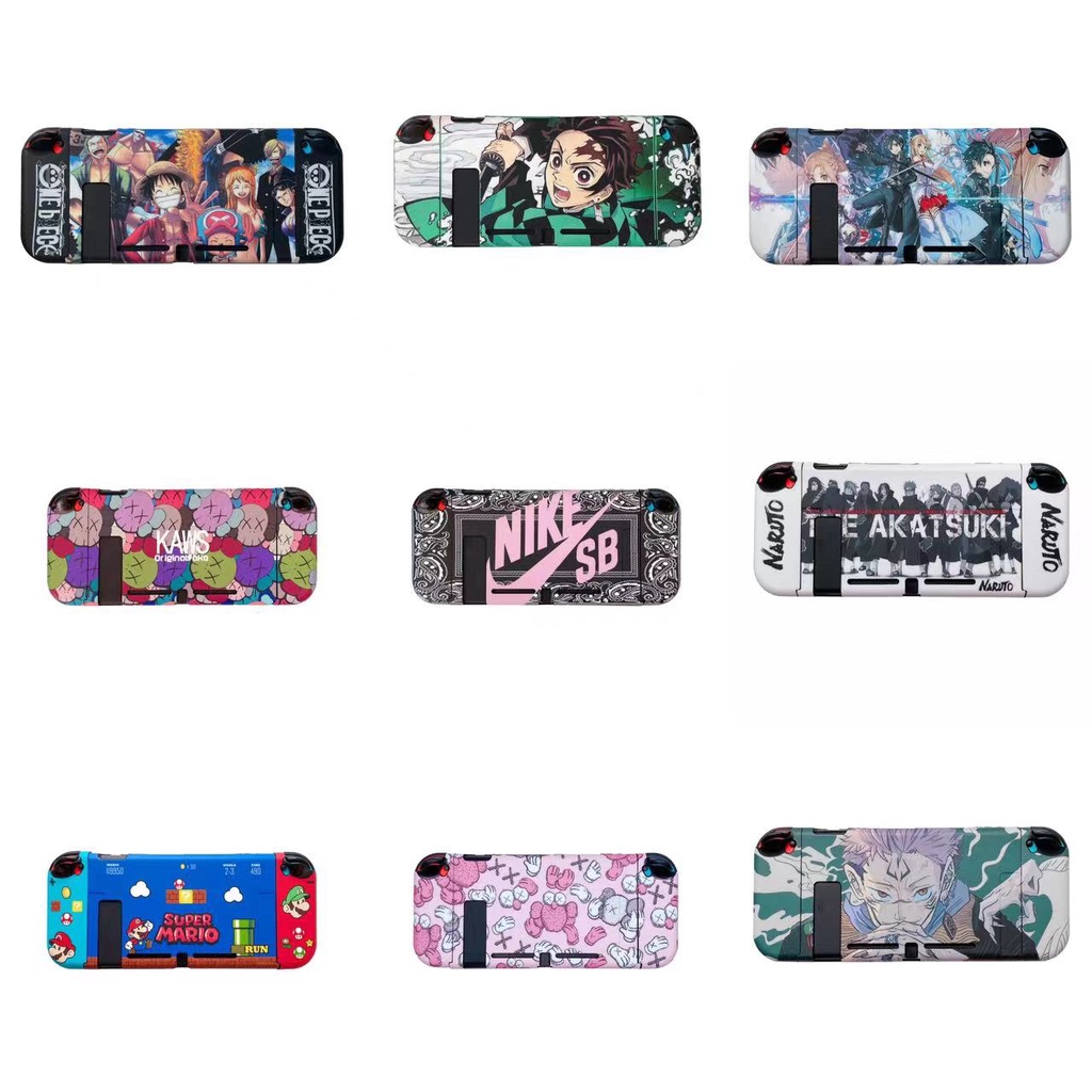 Vỏ Bảo Vệ Máy Chơi Game Nintendo switch Bằng Silicon IMD Mềm Chống Sốc Chống Rơi Họa Tiết Hoạt Hình Dễ Thương