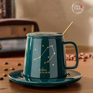 BỘ LY 12 CUNG HOÀNG ĐẠO XANH NGỌC SIÊU ĐẸP