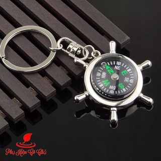 Móc Khóa Bánh Lái La Bàn Cao Cấp- MS032