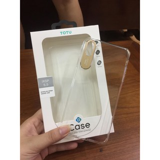 Ốp Lưng Trong Suốt Bảo vệ Camera hiệu TOTU dành cho Iphone XS Max 6.5 2018