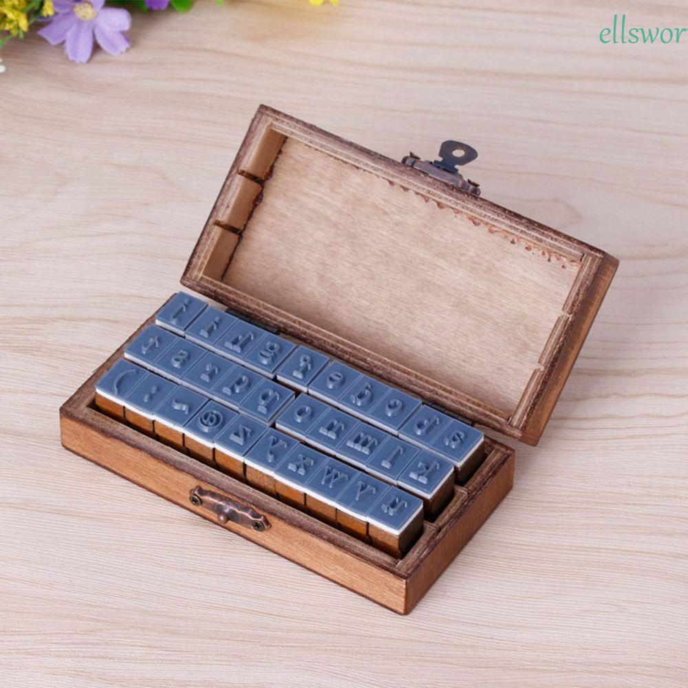 30 Con Dấu Cao Su Phong Cách Retro Dùng Trang Trí Sổ Tay / Nhật Ký / Trường Học DIY