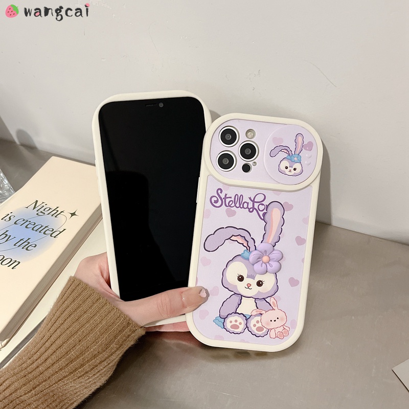 Ốp Điện Thoại Dẻo Họa Tiết Thỏ/ Hoa Tím Đơn Giản Dễ Thương Cho iPhone 13 12 11 Pro Max XS Max XR X