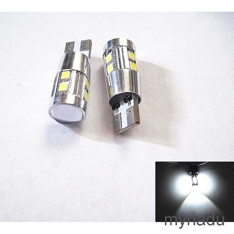 Đèn led T10 W5W 5630 SMD ánh sáng trắng dùng trang trí nội thất ô tô cao cấp