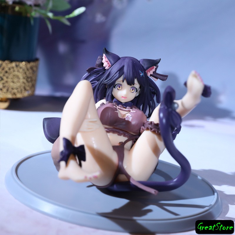 Mô hình nhân vật Cô gái mèo Cat girl sexy Anime Figure