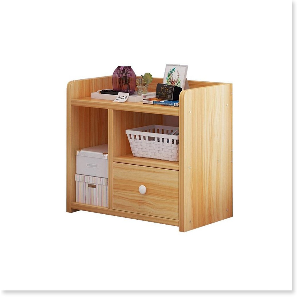 (TỦ - KỆ) GỖ ĐẦU GIƯỜNG CÓ NGĂN KÉO DỄ LẮP GHÉP ( TỔNG KHO GIA DỤNG GIÁ RẺ ) | BigBuy360 - bigbuy360.vn