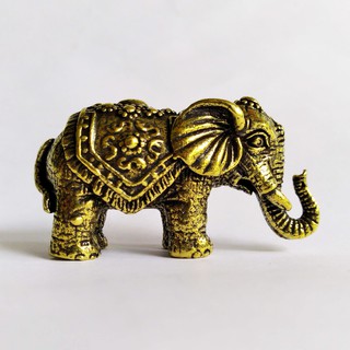 Voi mini bằng đồng giá rẻ làm phụ kiện tiểu cảnh, phụ kiện bàn trà, trang trí bonsai, làm quà tặng