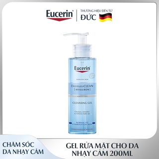 - Gel Rửa Mặt Cho Da Nhạy Cảm Eucerin Dermatoclean Cleansing Gel 200Ml
