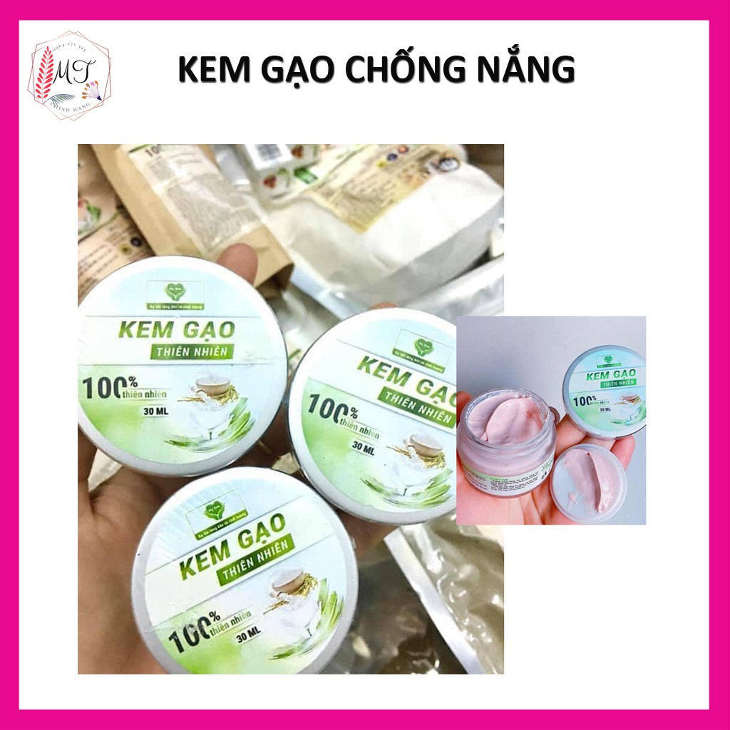 Kem Gạo Chống Nắng Dưỡng Da Mẹ Ken 30ml - Dưỡng Da Ban Ngày, Ban Đêm An Toàn Hiệu Quả