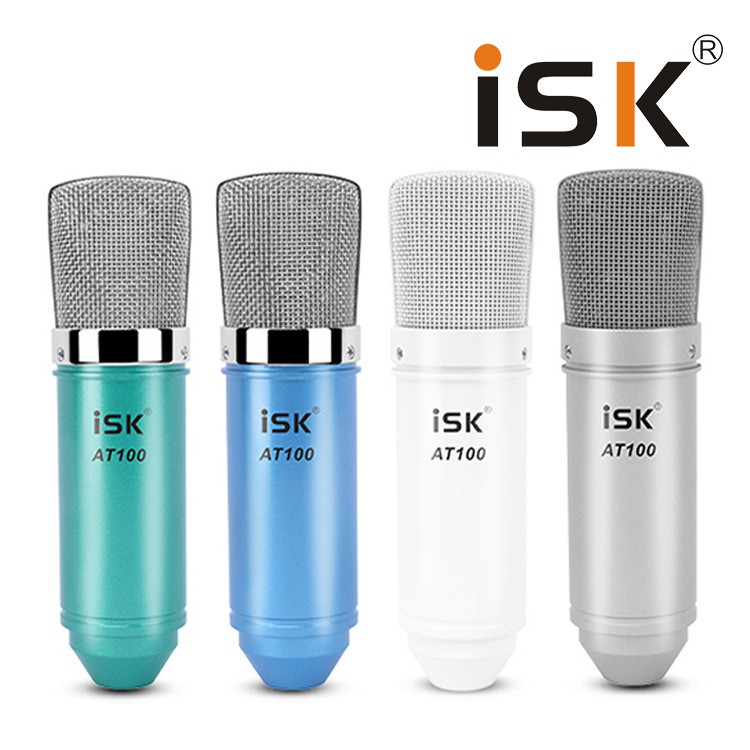 Mic ISK AT 100 Xịn loại 1 Hoa Vinh hát cực chất Bảo hành 6 tháng