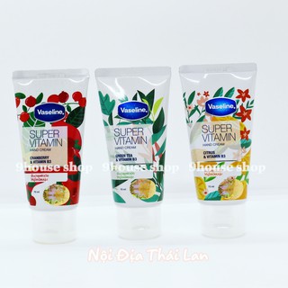 01 Tuýp Kem Dưỡng Da Tay Trái Cây VASELINE SUPER VITAMIN Hand Cream Thái Lan 70ml
