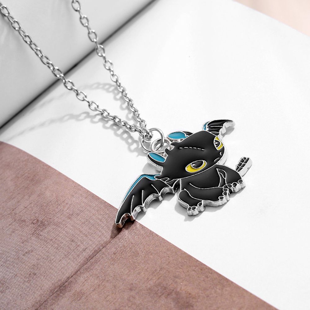 Vòng cổ mặt hình rồng hoạt hình How To Train Your Dragon dành cho cặp đôi