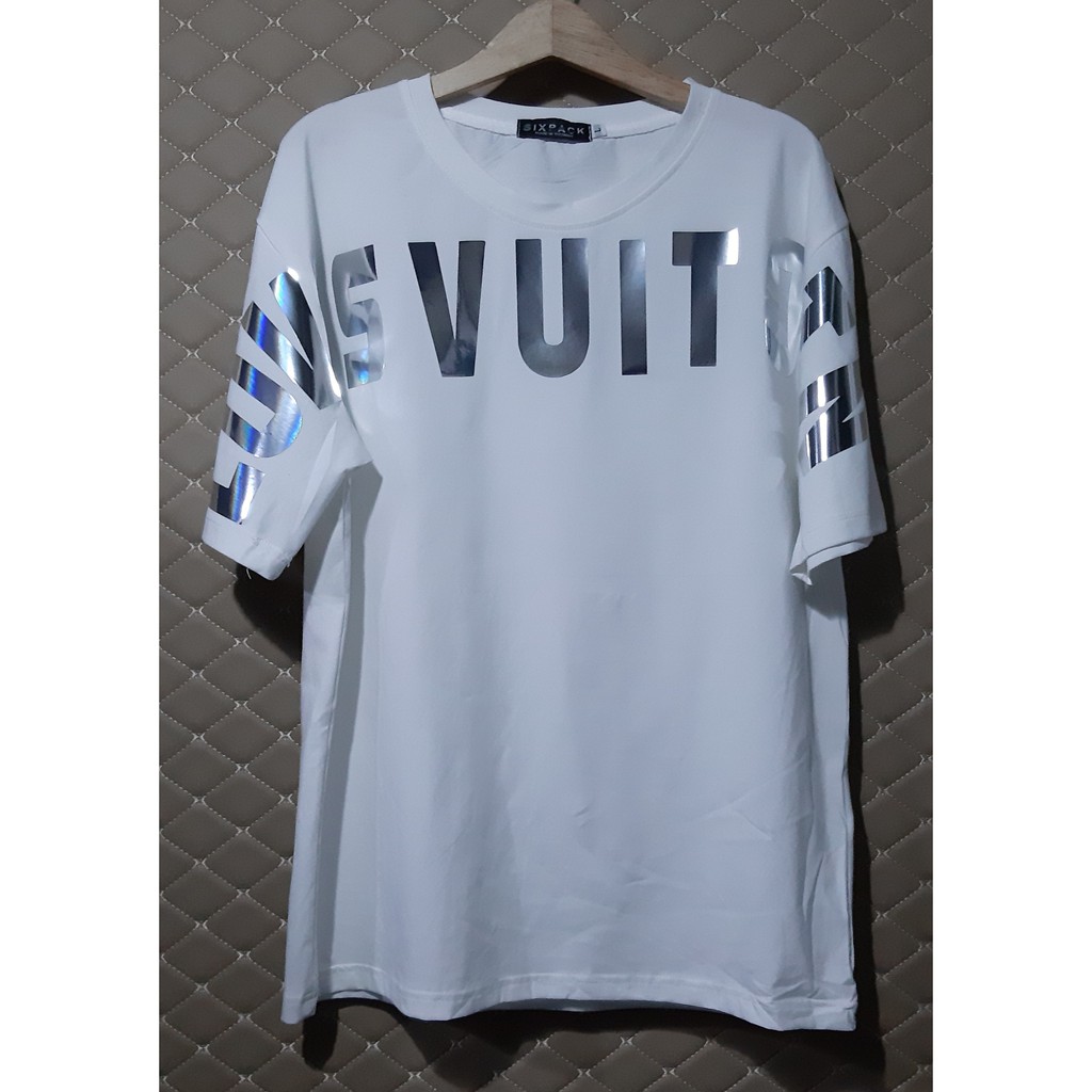 Áo thun Stee LOVIS VUITOTN Kim loại Unisex