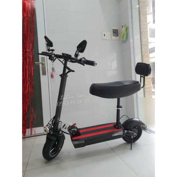 Yên Đôi Xe Điện Scooter Sealup - Sơn Tĩnh Điện - Chắc Chắn ,Cứng Cáp