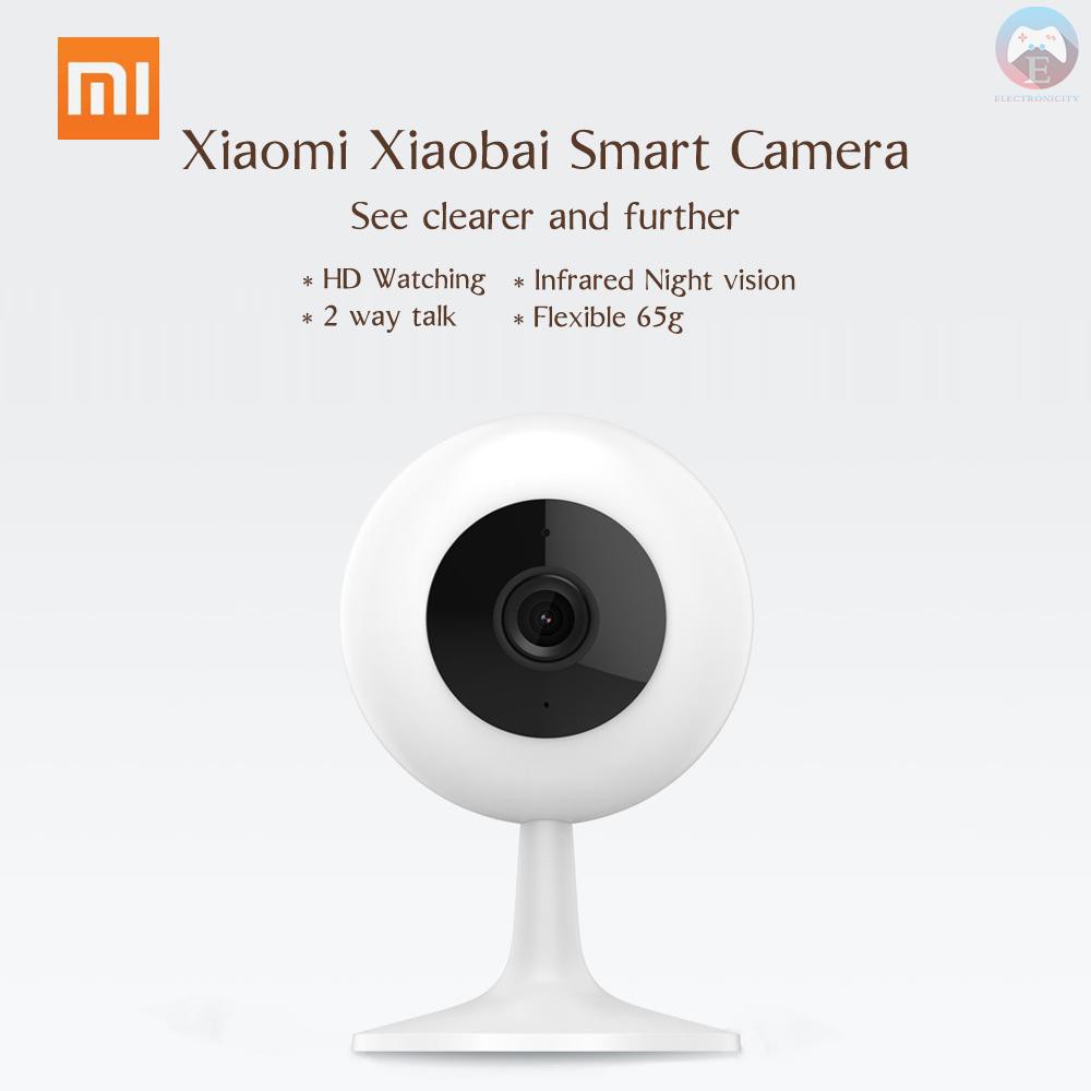 Camera An Ninh Xiaomi Xiaobai Cangmi Thông Minh Kết Nối Wifi Có Tầm Nhìn Ban Đêm 720p Hd 9m