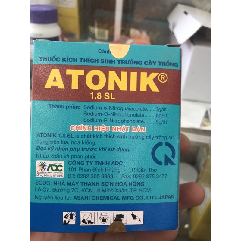 Thuốc kích thích sinh trưởng Atonik 1.8SL chính hãng ( combo 10 gói)