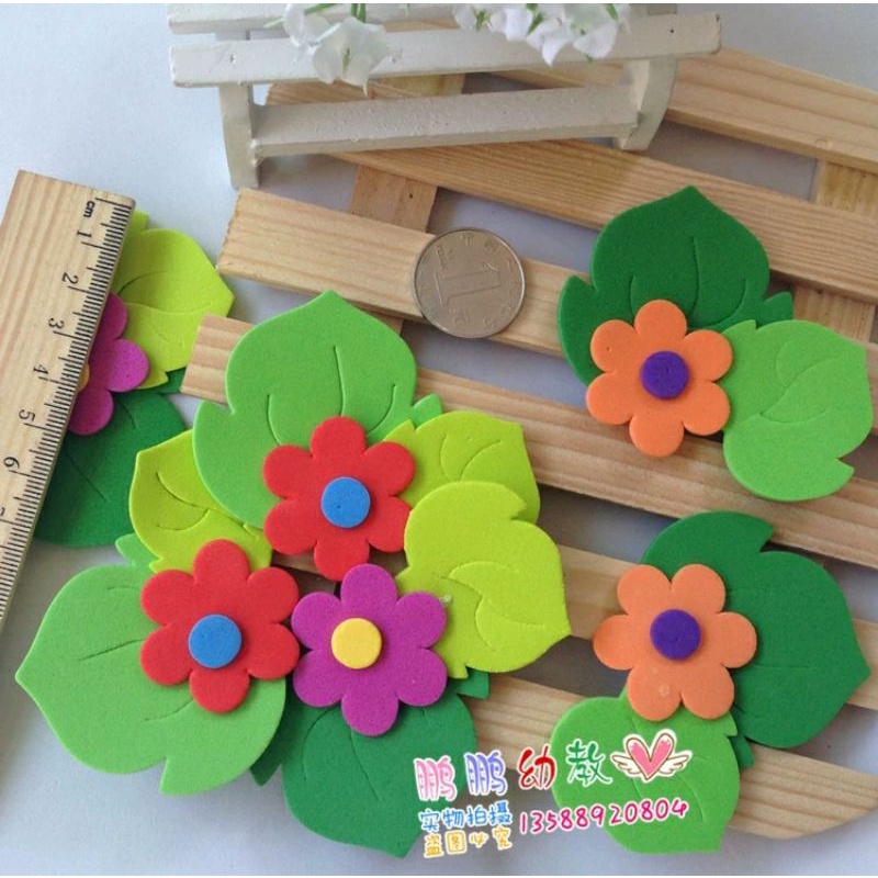 Cây hoa nhỏ trang trí mầm non, đồ dùng mầm non 🌻SHOP MẦM NON NHƯ Ý🌻