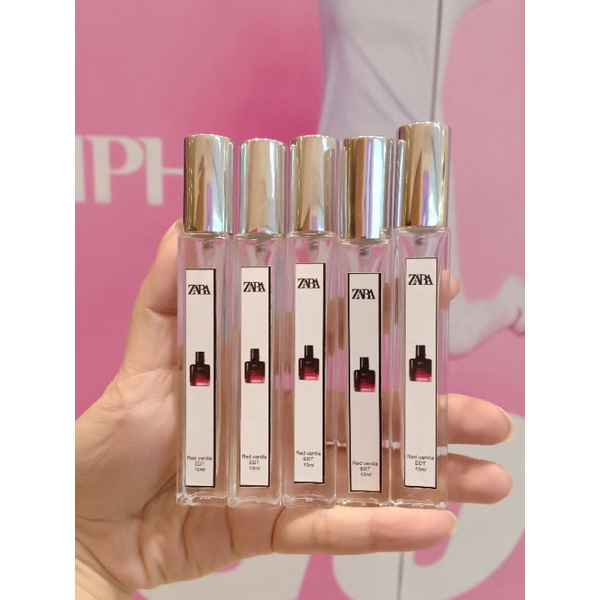 Chai chiết 10ml Red vanilla/Wonder rose/Nuit/Pink