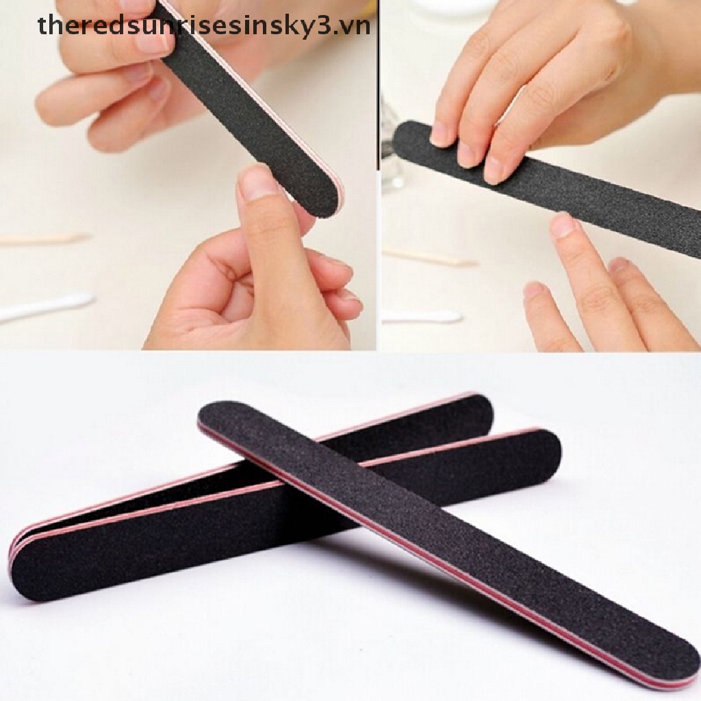 1 Cây Dũa Móng Hai Mặt Màu Đen Mới 100 / 180.