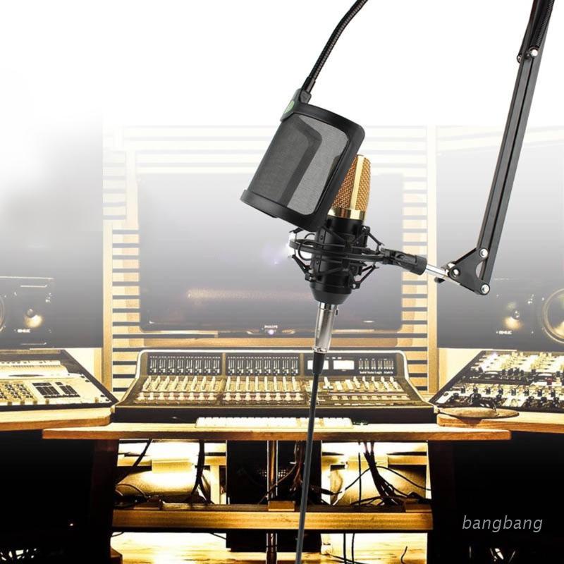 Miếng Lọc Âm Cho Micro 360 Độ° Kẹp Cổ Ngỗng