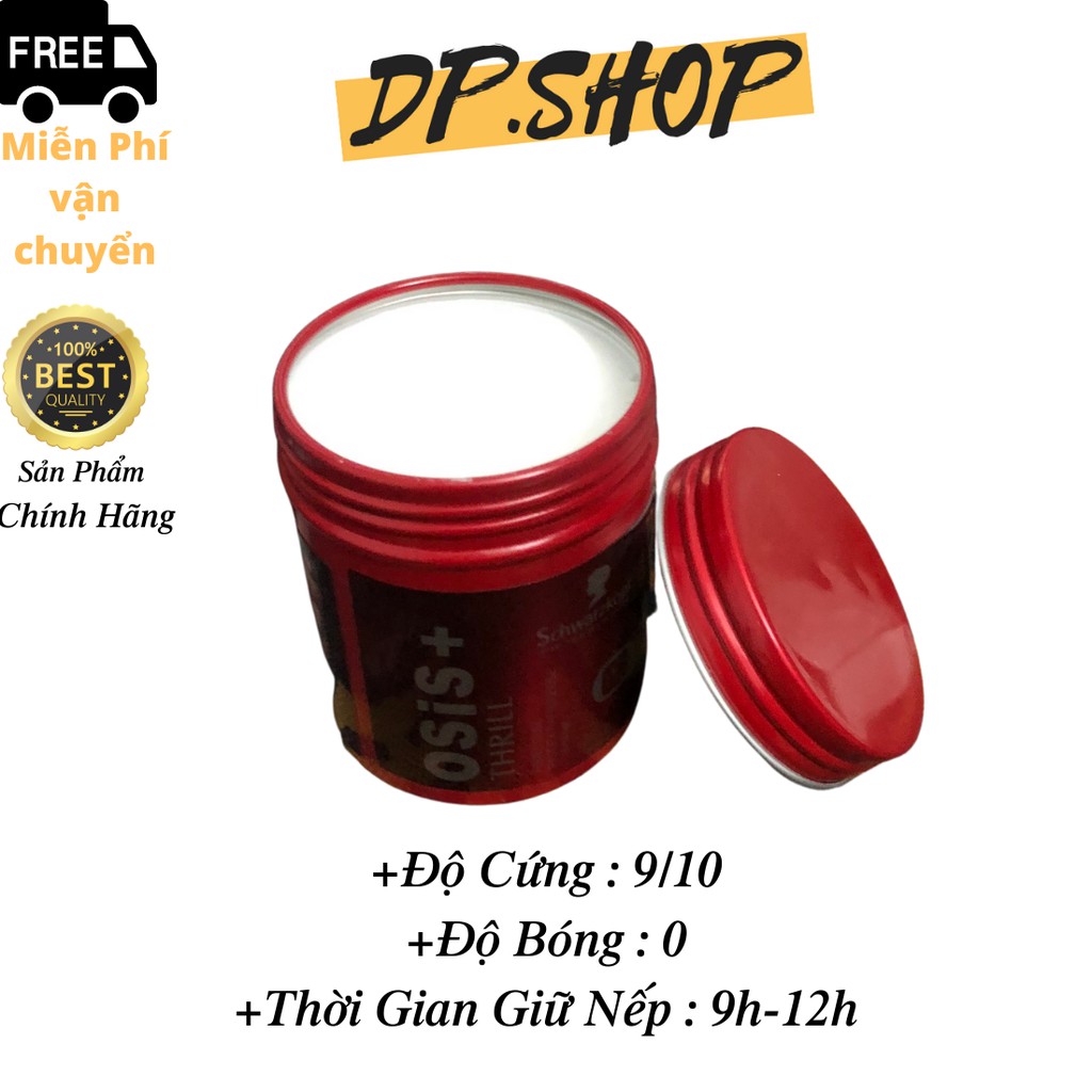 Sáp vuốt tóc nam nữ OSIS thrill3 cam kết chuẩn đẹp giữ nếp