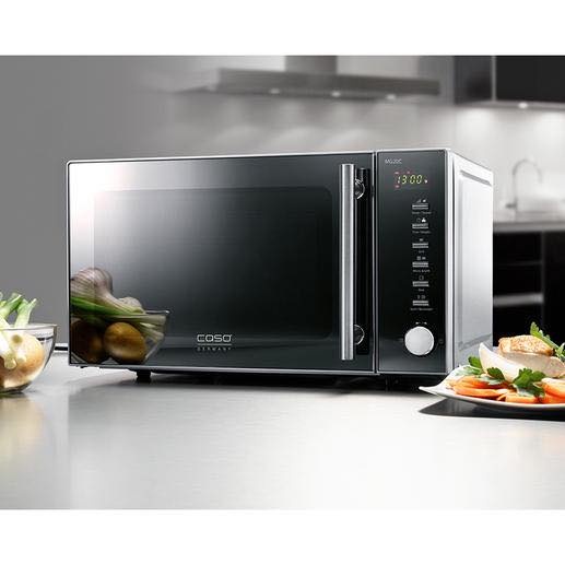 Lò vi sóng kèm nướng đa năng Caso MG20 Ceramic 2in1 dung tích 20L, nhập Đức chính hãng
