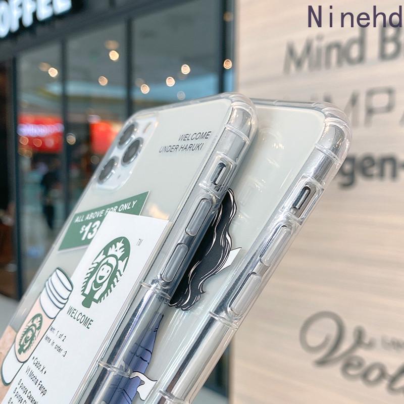 STARBUCKS Ốp Lưng Mềm Chống Sốc In Hình Logo Phim Bạch Tuyết Cho Iphone 12 11 Pro Max Mini Se 2020 7 8 6 6s Plus Xr X Xs Max