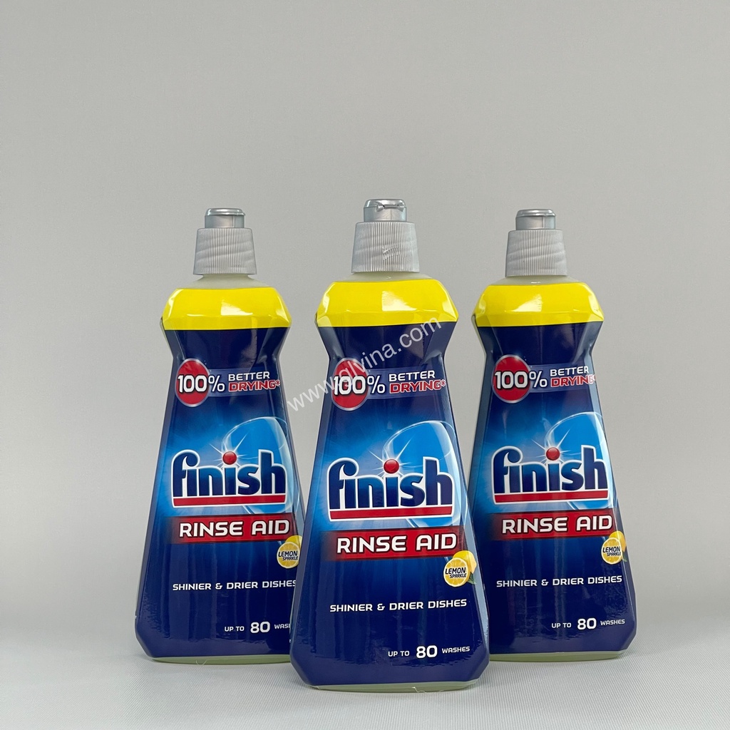 Nước bóng rửa chén bát Finish dùng cho máy rửa bát