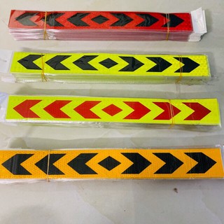 Bộ tem phản quang cực mạch mũi tên [ PHẢN QUANG MẠNH ]