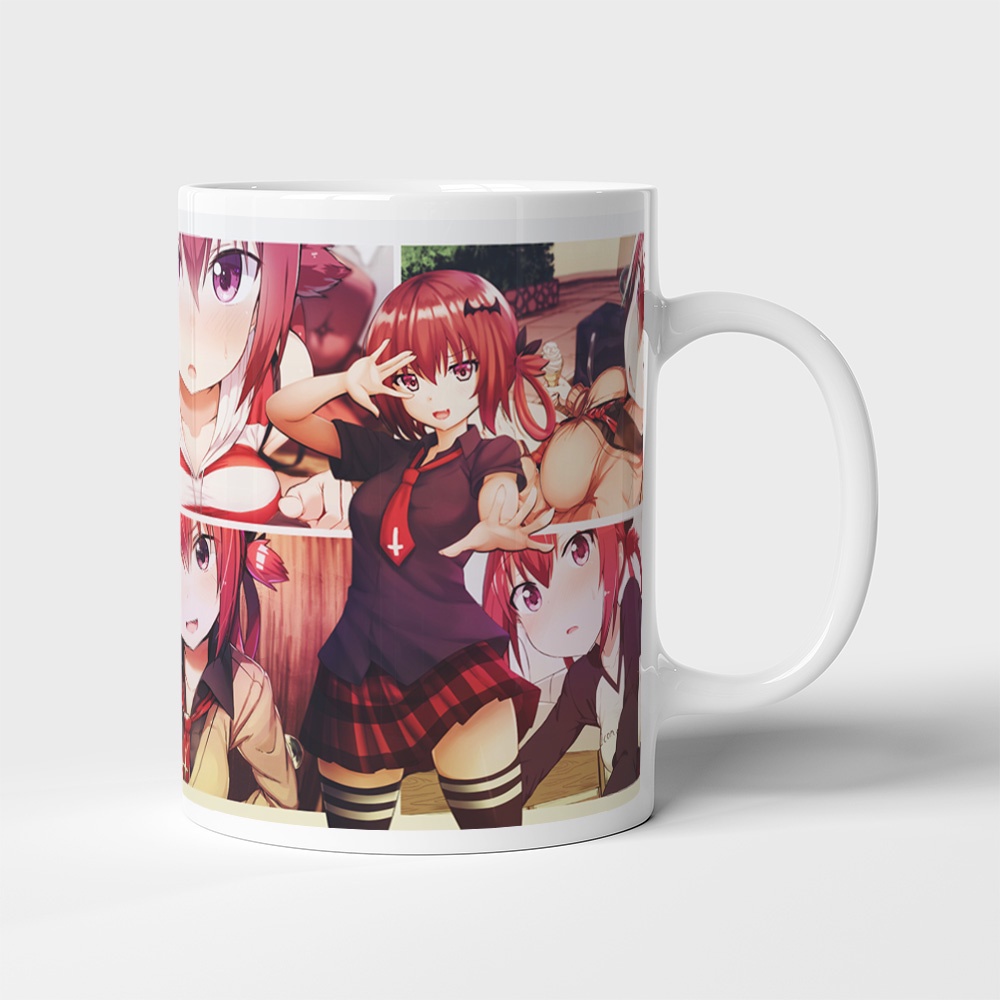 Cốc uống nước Anime, ly in hình GABRIEL DROPOUT - Mẫu 1. Nhận in theo yêu cầu