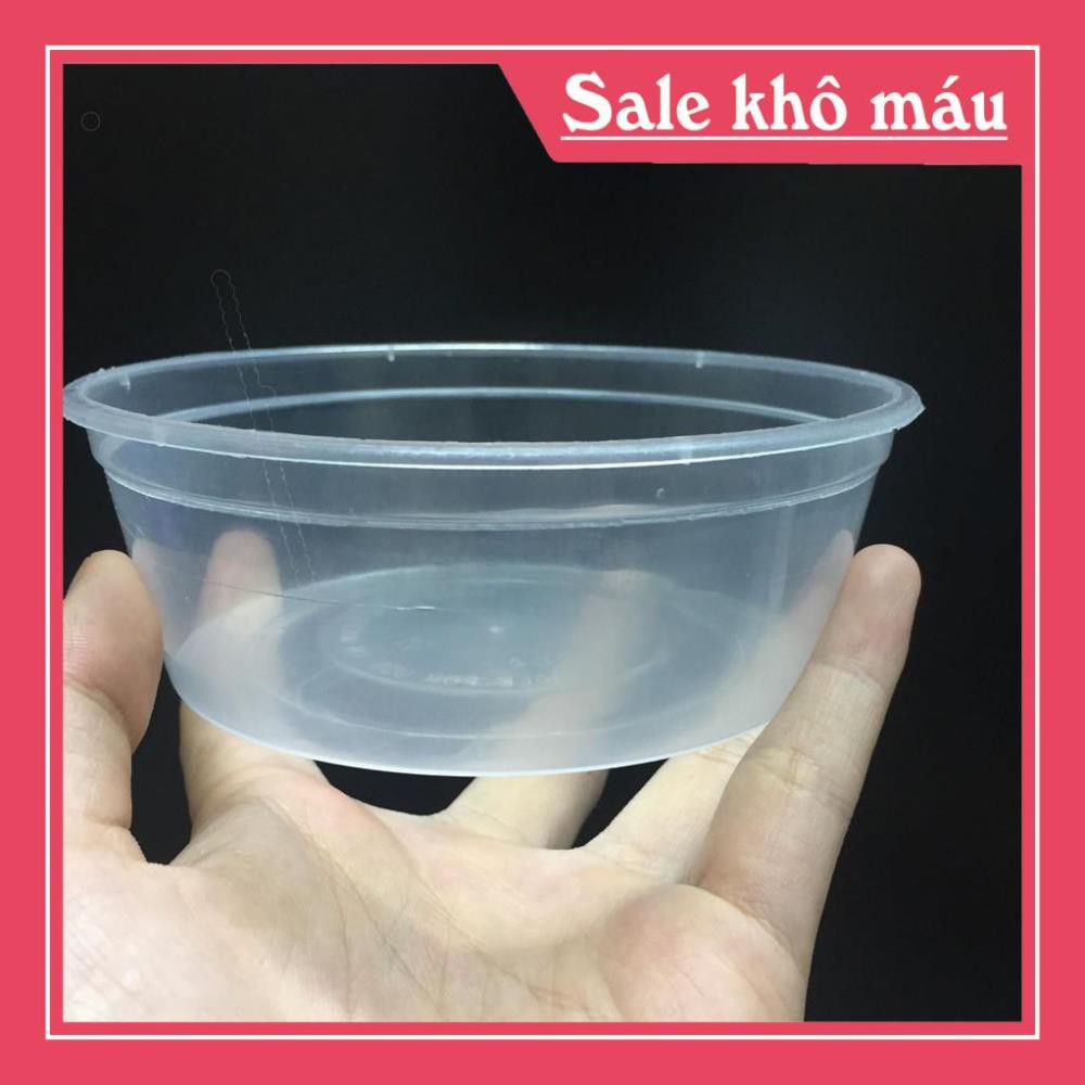 Hộp đựng slime 250 ml, hũ đựng slime size L