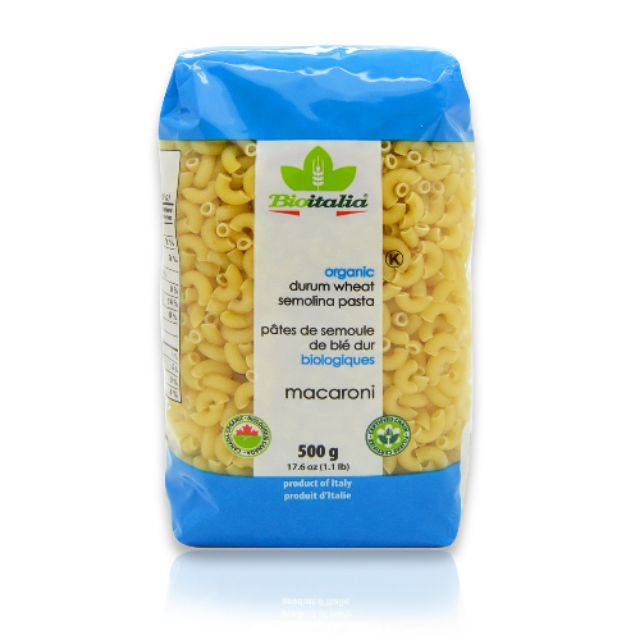 Nui Macaroni hữu cơ 500g