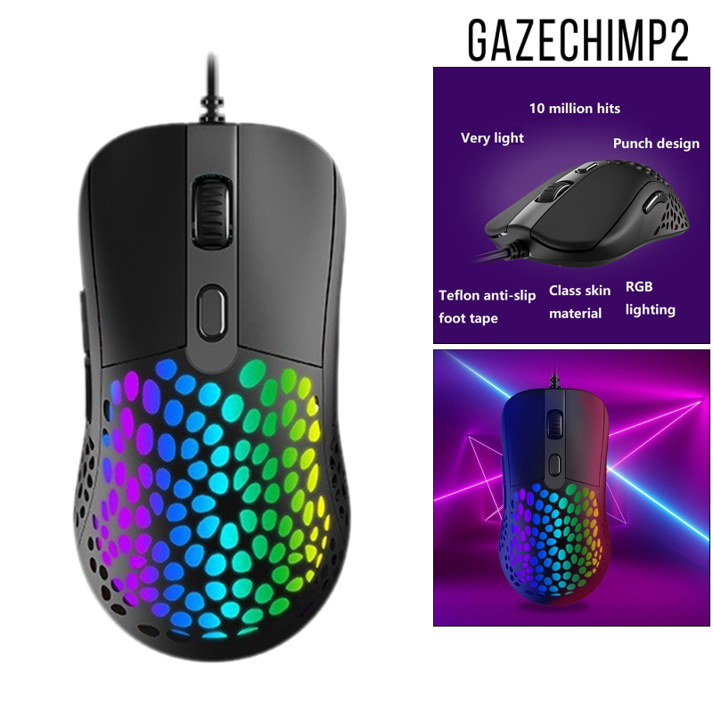 Chuột Chơi Game Gazechimp2 Màu Trắng Siêu Nhẹ Có Dây | BigBuy360 - bigbuy360.vn