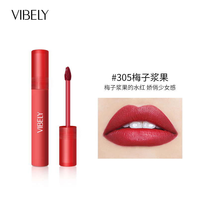 Son kem lì VIBELY air dưỡng ẩm kháng nước giá rẻ  lip glaze